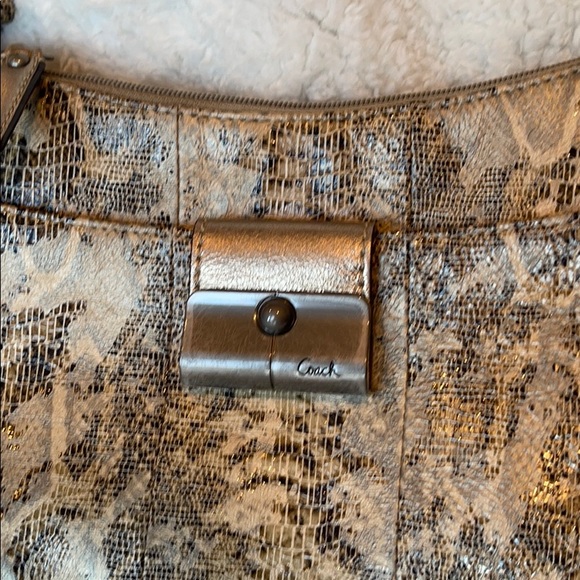 Coach Kristin Python Handbag - Picture 2 of 9